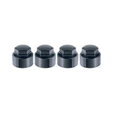 McGard Nylon Lug Caps For PN 24010-24013 (4-Pack) - Black - 70005