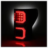 Spyder 07-13 Toyota Tundra V2 Light Bar LED Tail Lights - Black ALT-YD-TTU07V2-LB-BK - 5085368