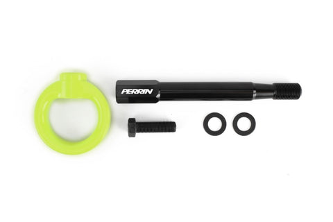 Perrin 2022+ BRZ/GR86 Tow Hook Kit (Front) - Neon Yellow - PSP-BDY-236NY