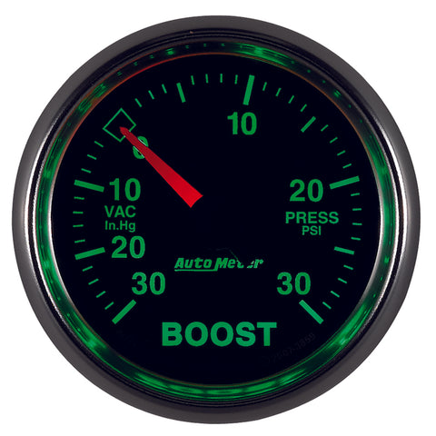 Autometer GS 30inhg-30PSI Digital Vac/Boost Gauge - 3859