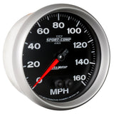 Autometer Sport-Comp II 5in 0-140MPH In-Dash Electronic GPS Programmable Speedometer - 3681