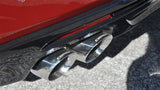 Corsa 16-18 Chevy Camaro SS 147 Xtreme+ 2.75in Cat-Back Dual Rear Exit w/ Single 4.5in Polished Tips - 14771