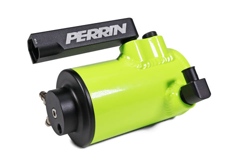 Perrin 22-23 Subaru WRX Air Oil Separator - Neon Yellow - PSP-ENG-611NY