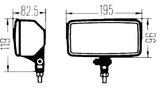 Hella Headlamp ZFH 0/180GR SW MK MGS12 1FD - 005700471