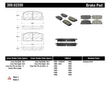 StopTech Performance Brake Pads - 309.02350