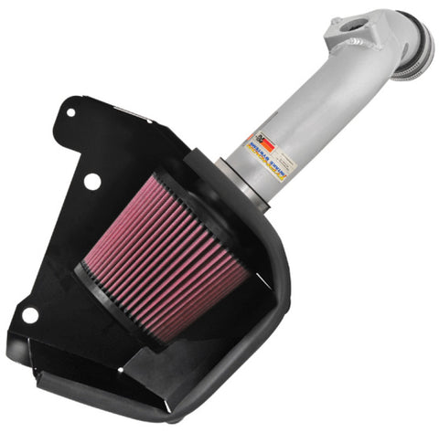 K&N 07 Mitsubishi Lancer L4-2.0L Silver Typhoon Short Ram Intake - 69-6544TS