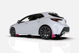 Rally Armor 2022 Honda Civic/Civic Si/Sport (Hatch/Sedan) Pink Mud Flap BCE Logo - MF90-BCE22-PK/BLK