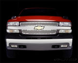 Putco 01-02 Chevrolet Silverado HD Punch Stainless Steel Grilles - 84107