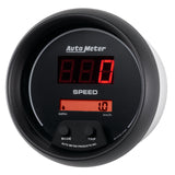 Autometer Sport-Comp Black 3 3/8in 160 MPH Digital Speedo Gauge - 6388