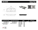 StopTech Performance Brake Pads - 309.02420