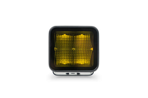 DV8 Offroad 3in Elite Series LED Amber Pod Light - BE3EW40W-A