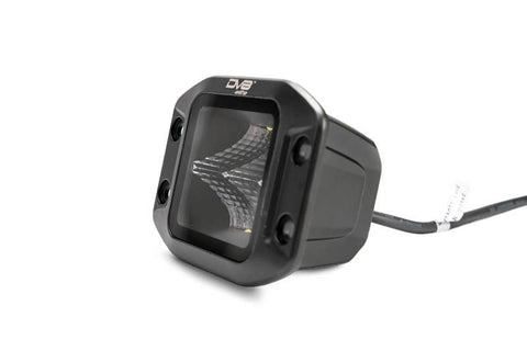 DV8 Offroad Elite Series 3in Cube LED Light 40W Spot 3W LED - BE3FMW40W