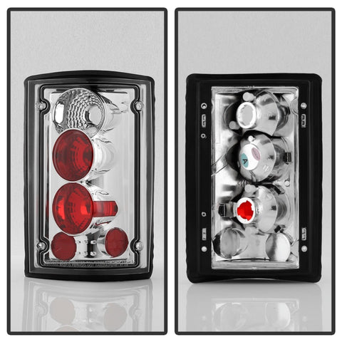 Spyder Ford Excursion 00-06/Econoline 150/250/350/450/550 95-06 Euro Tail Lights Chrm ALT-YD-FEC00-C - 5002921