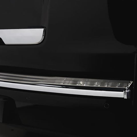 Putco 07-14 Cadillac Escalade ESV - Stainless Steel Rear Bumper Cover - 94100