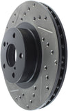 StopTech Slotted & Drilled Sport Brake Rotor - 127.47012R