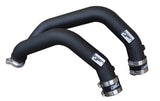 Injen 15-16 BMW M3(F80)/M4 (F82/83) 3.0L L6 Twin Turbo 2PC Aluminum Int. Charge Pipe - Wrinkle Black - SES1116ICPWB