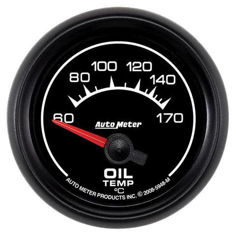 Autometer Gauge Oil Temp 2 1/16 in. 60-170C Electric ES - 5948-M