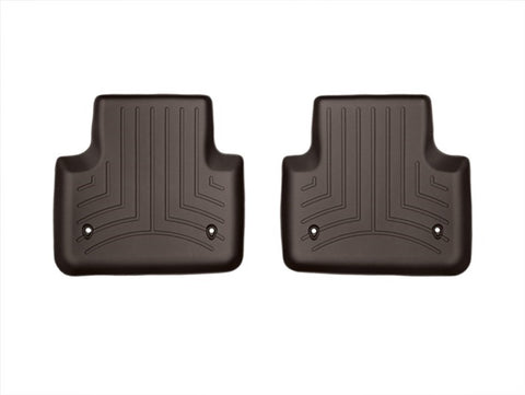 WeatherTech 2010+ Jaguar XJ (Standard Wheel Base) Rear FloorLiner - Cocoa - 474473