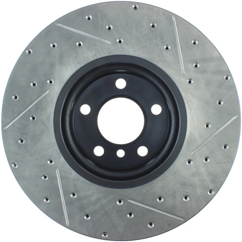 StopTech Slotted & Drilled Sport Brake Rotor - 127.34127R