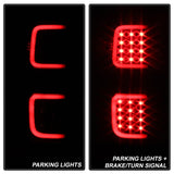 xTune Ford F150 09-14 LED Tail Lights - Black ALT-ON-FF15009-LBLED-BK - 5082169