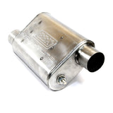 BBK VariTune Adjustable Performance Muffler 2-3/4 Offset/Offset Stainless Steel - 31025