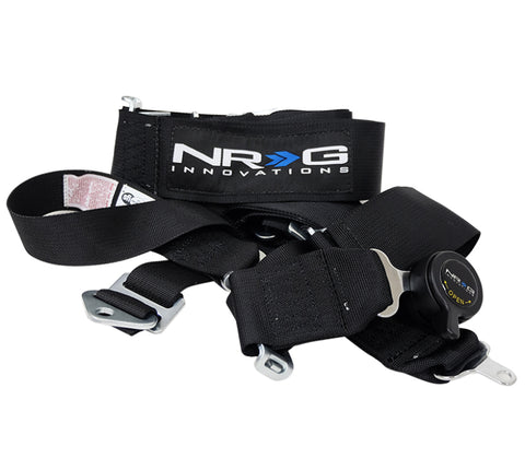 NRG SFI 16.1 5PT 3in. Seat Belt Harness / Cam Lock - Black - SBH-RS5PCBK