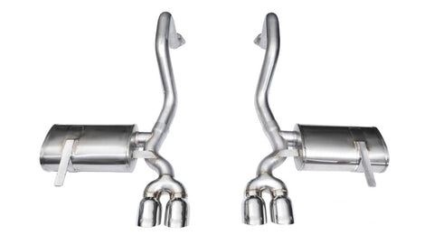 Corsa 97-04 Chevrolet Corvette C5 Z06 5.7L V8 Polished Xtreme Axle-Back Exhaust - 14132