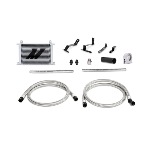 Mishimoto 16+ Chevrolet Camaro LT 2.0 Oil Cooler Kit - Silver - MMOC-CAM4-16SL