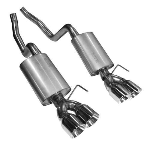 Kooks 05-08 Chevy Corvette C6 LS2/LS3 6.0L/6.2L OEM x 2 1/2in Axleback w/Pol tips - 21606100