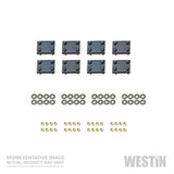 Westin 04-14 Ford F-150 SuprCab/SuprCrew (Excl Heritage) Premier Oval Nerf Step Bar Mount Kit - Blk - 22-1885