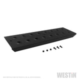 Westin Replacement service kit includes 15.5 inch die stamped step pad and fasteners - Black - 56-10001