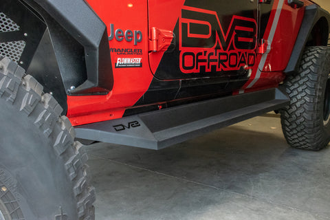 DV8 Offroad 2018+ Jeep Wrangler JL Plated Side Step Slider - SRJL-04