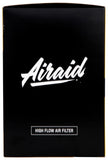 Airaid Universal Air Filter - Cone 4in Flange x 6in Base x 4-5/8in Top x 7in Height - Synthaflow - 704-458