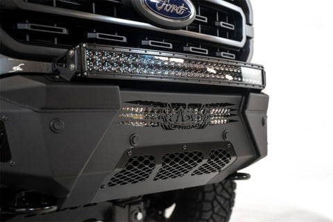 Addictive Desert Designs 2021 Ford F-150 HoneyBadger Front Bumper w/ Top Hoop - F197431040103