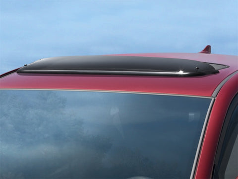 WeatherTech 00-04 Mazda MPV Sunroof Wind Deflectors - Dark Smoke - 89120