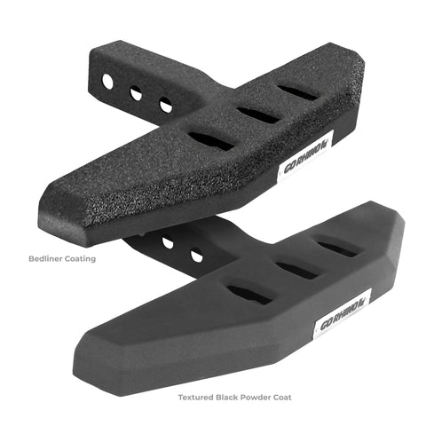 Go Rhino RB20 Slim Hitch Step - 18in. Long /  Universal (Fits 2in. Receivers) - Tex. Blk - RB620SPC