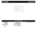 StopTech Sport Drilled & Slotted Rotor - Rear Left - 127.44188L