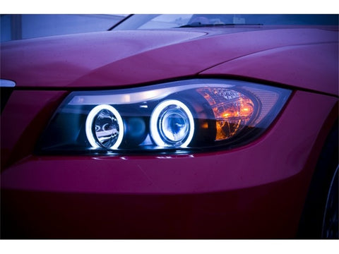 Spyder BMW E90 3-Series 06-08 4DR Projector CCFL Halo - Eyebrow Bulb Blk- PRO-YD-BMWE9005-CCFL-BK - 5029652