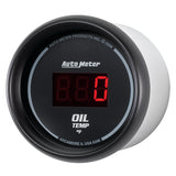 Autometer Black 0-400F Digital Oil Temp Gauge - 6348