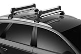 Thule SnowPack Extender Slide-out Ski/Snowboard Rack (Up to 6 Pair Skis/4 Snowboards) - Black/Silver - 7325