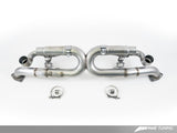 AWE Tuning Porsche 991 SwitchPath Exhaust for PSE Cars Diamond Black Tips - 3025-43012