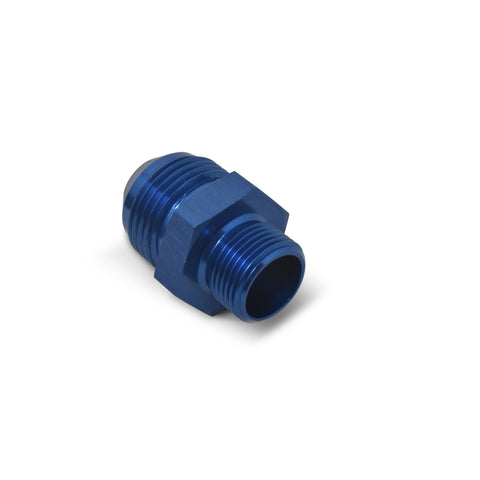 Russell Performance -6 AN Flare to 10mm x 1.5 Metric Thread Adapter (Blue) - 670240