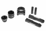 Perrin 22-23 Subaru WRX Front Mount Intercooler Kit (Black Tubes & Silver Core) - PSP-ITR-441SL/BK