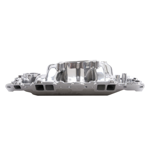 Edelbrock SBC Perf Air Gap Manifold Polished - 26011