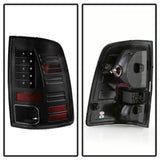 Spyder Dodge Ram 1500 09-18/2500/3500 10-18 LED Tail Lights - Incandescent Model Only - Black - 5085900