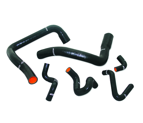 Mishimoto 86-93 Ford Mustang Black Silicone Hose Kit - MMHOSE-MUS-86BK