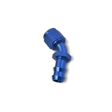 Russell Performance -10 AN Twist-Lok 45 Degree Hose End (Blue) - 624100