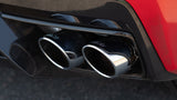 Borla 2020 Chevrolet Corvette C8 6.2L S-Type Exhaust System Dual Round A/C Tips 4inx 4.75in - 140838