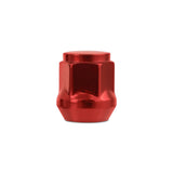 Mishimoto Steel Acorn Lug Nuts M12 x 1.5 - 24pc Set - Red - MMLG-AC1215-24RD