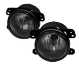 Spyder Dodge Magnum 05-08/Journey 09-10 Jeep Wrangler 07-09 OEM Fog Lights W/Switch Smoke FL-DM05-SM - 5036780